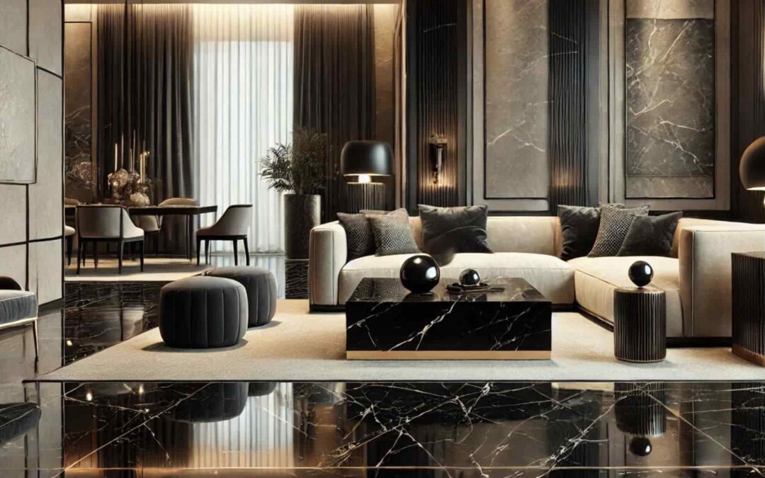 Elegant Spaces with Black Marble: Tips for Adding Sophistication to Your Home