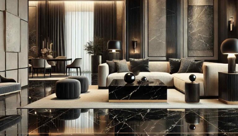 black marble elegant home tips