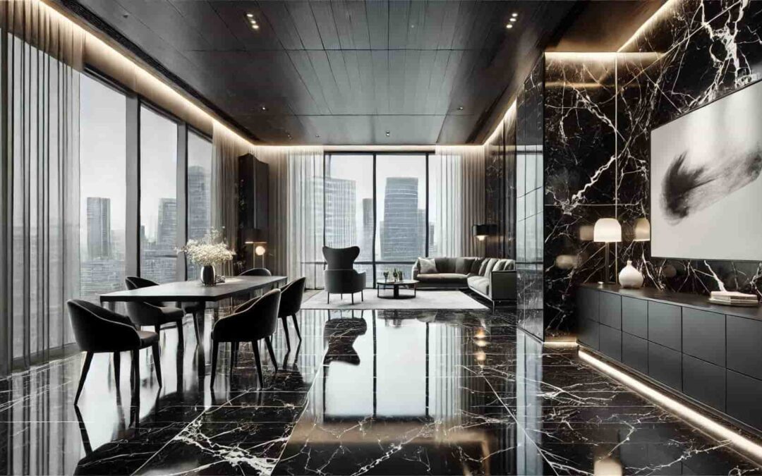 Is Black Marble the New Must-Have in High-End Architecture?