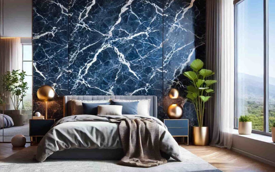 Transform Your Space with the Deep Blues of Sodalite Blue Marble