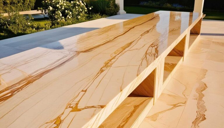 how to maintain marble surfaces in outdoor areas