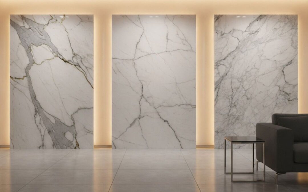 Calacatta vs Statuario vs Carrara – Which White Marble Is Best?