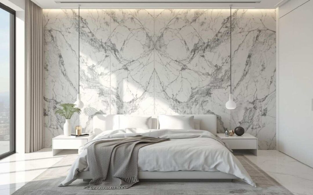 Acoustic Luxury: Using White Marble Wall Cladding to Create “Silent” Master Suites
