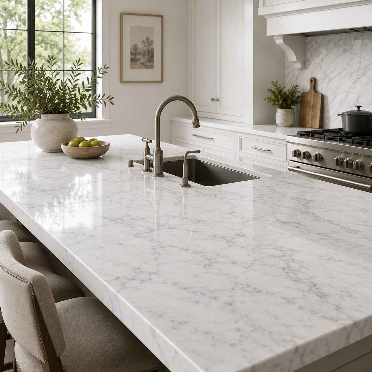 Carrara-Marble-flooring