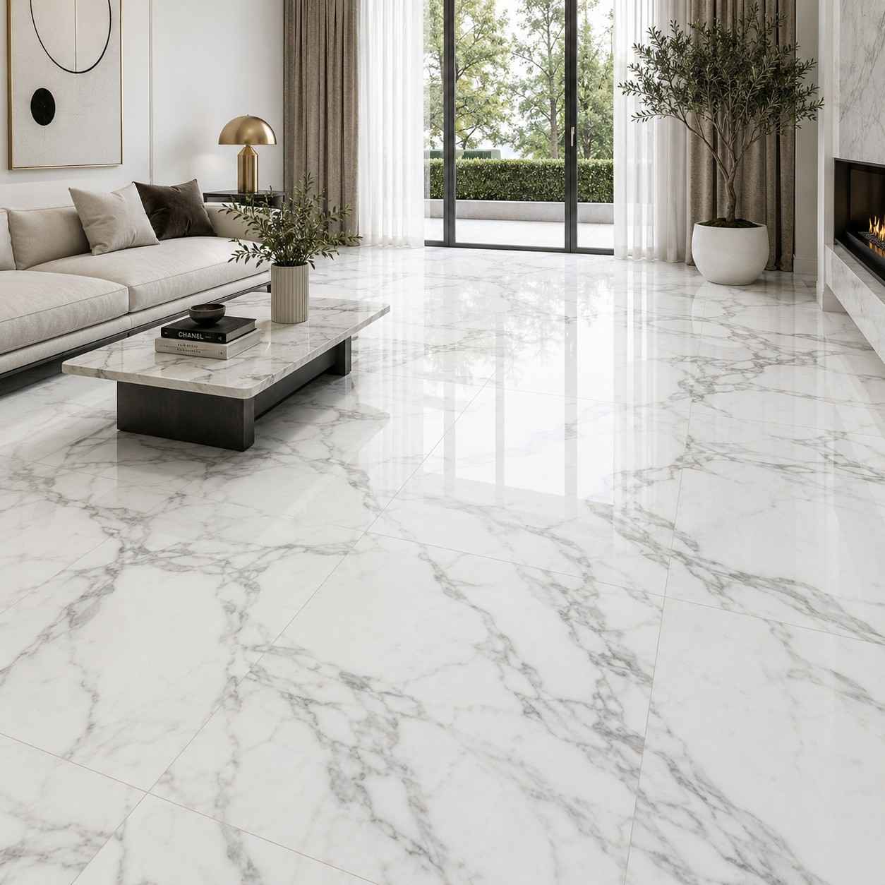 Statuario-marble-floor